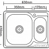 Кухонная мойка Ledeme L66350B-6