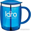 Термокружка Lara LR04-37 0.4л (голубой)