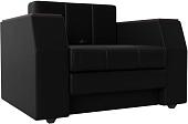 Кресло-кровать Лига диванов Атлантида 28411 (экокожа черный)