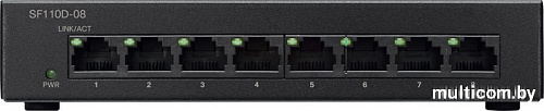Коммутатор Cisco SF110D-08HP
