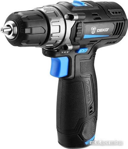 Дрель-шуруповерт Deko DKCD12V PRO 083-1007 (с 2-мя АКБ, кейс)