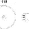 Умывальник Axus 41.5 9382