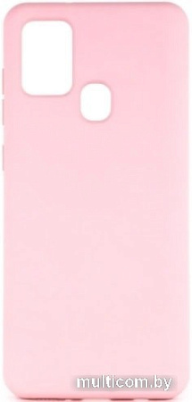 Чехол для телефона Case Cheap Liquid для Samsung Galaxy A21s (розовый)