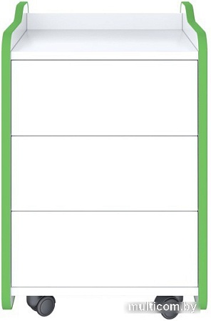 Тумба VMM Game Case 40 White Green CS-1WEGN (зеленый/белый)