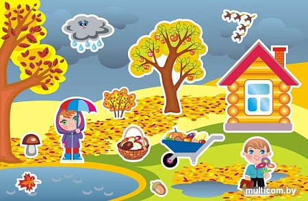 Магнитная доска Десятое королевство Времена года 01542