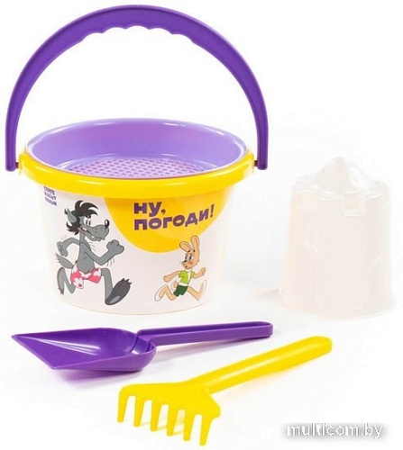 Набор игрушек для песочницы Полесье Ну, погоди! №4 83241