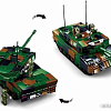 Конструктор Sluban Модельки Боевой танк M38-B0839