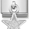 NominatioN Подвеска Звезда с глиттером 331805/02