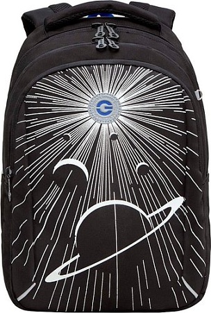 Школьный рюкзак Grizzly RB-452-2f (черный)