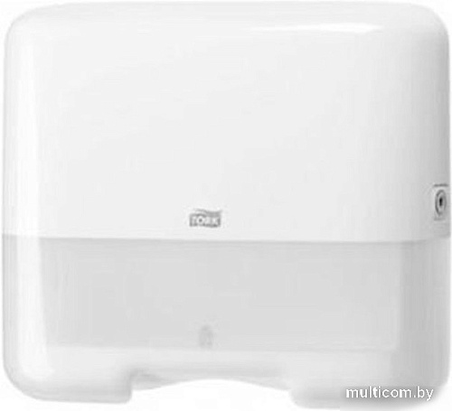 Диспенсер для бумажных полотенец Tork H3 мини Singlefold 553100 (белый)
