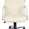 Кресло Новый Стиль MANAGER steel chrome ECO-07 (бежевый)