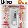 USB Flash Mirex SWIVEL WHITE 8GB (13600-FMUSWT08)