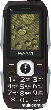 Мобильный телефон Maxvi T5 (темно-синий)