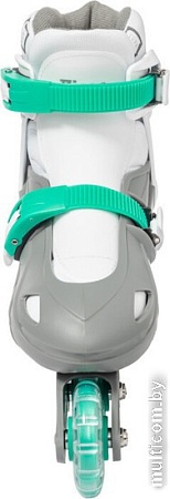 Роликовые коньки Ricos Kudo PW-128 S (р. 31-34, бирюзовый/серый)