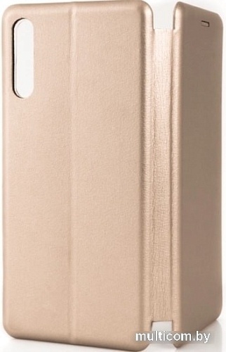 Чехол Case Magnetic Flip для Huawei Y8p (золотой)