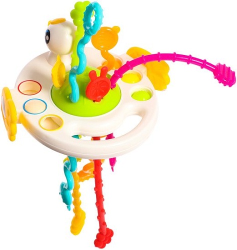 Развивающая игрушка Zabiaka IQ Уточка-тянучка 9898367