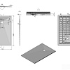 Душевой поддон Vincea VST-4SR9014A 140x90