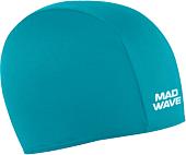 Шапочка для плавания Mad Wave Poly II (бирюзовый)