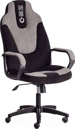 Кресло TetChair Neo 2 флок (черный/серый)