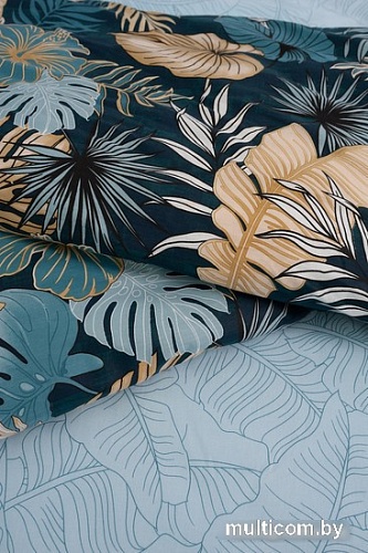 Постельное белье Миланика Экзотика 1.5сп (поплин)