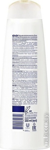 Dove Бальзам для волос Нair Therapy интенсивное восстановление 350 мл