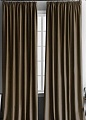 Комплект штор Pasionaria Бархат 290x250 (коричневый)