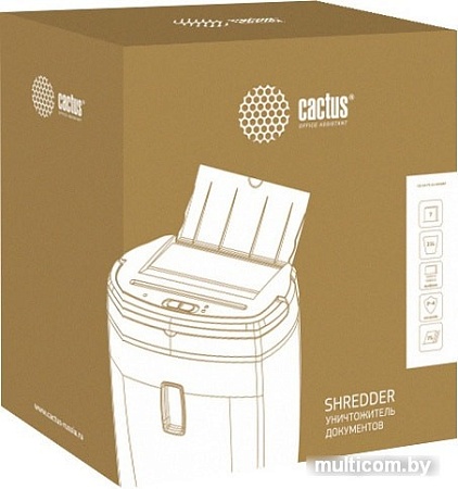 Шредер CACTUS CS-SH-75-21-4X40AF