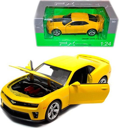 Легковой автомобиль Welly Chevrolet Camaro 24042 (в ассортименте)
