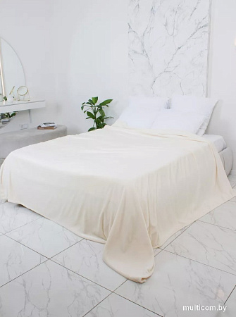 Плед Casa Conforte Royal Flannel 150x200 6155358 (кремовый)