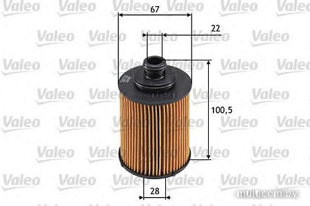 Масляный фильтр Valeo 586530