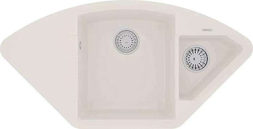 Кухонная мойка Lemark Irkana 9910046 (белый)