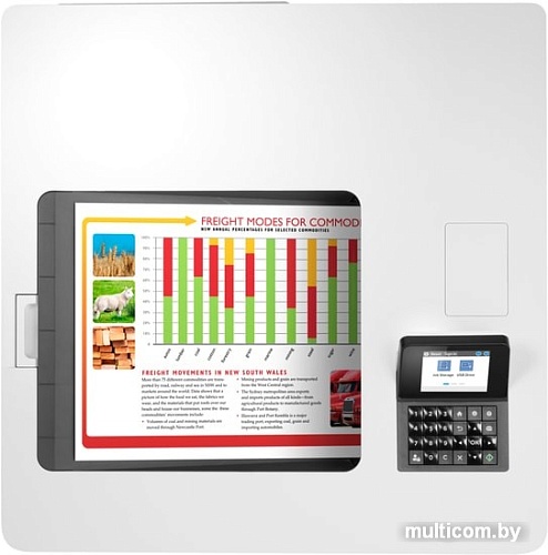 Принтер HP Color LaserJet Enterprise M554dn