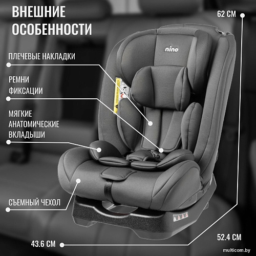 Детское автокресло Nino Comfort ZY02A (черный)