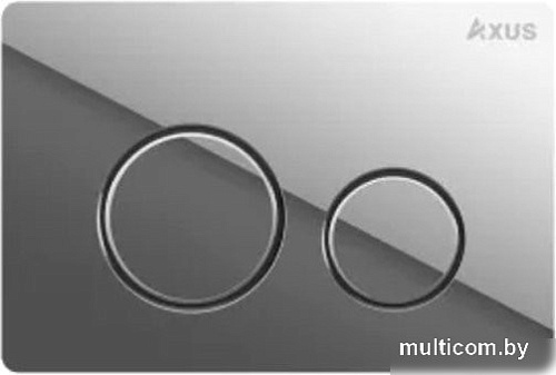 Панель смыва Axus 097IC Slim (хром)