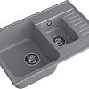 Кухонная мойка GranFest QUARZ Z-21K (темно-серый)