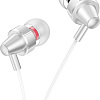 Наушники Hoco M90 USB Type-C (серебристый)