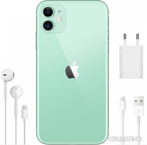 Смартфон Apple iPhone 11 256GB (зеленый)
