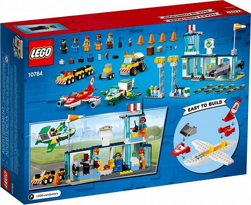 Конструктор LEGO Juniors 10764 Городской центральный аэропорт