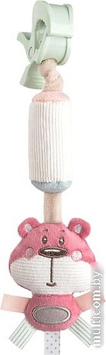 Погремушка Canpol Мишка 68/066_pin (розовый)