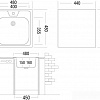 Кухонная мойка Ukinox CLM480.480-GT6K 0C