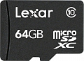 Карта памяти Lexar LFSDM10-64GABC10 microSDXC 64GB