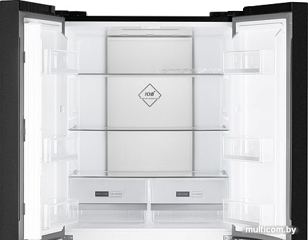 Четырёхдверный холодильник Weissgauff WCD 450 X NoFrost Inverter
