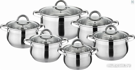 Набор кастрюль Rainstahl RS-1217-12