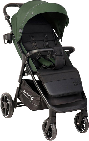 Коляска прогулочная «книга» Bubago Model Bass Light BG 137-2 (зеленый)