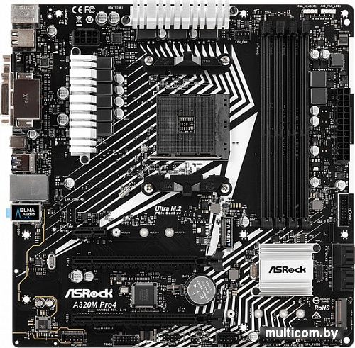 Материнская плата ASRock A320M Pro4 R2.0