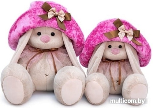 Классическая игрушка Зайка Ми в шляпе 23 см SidM-367