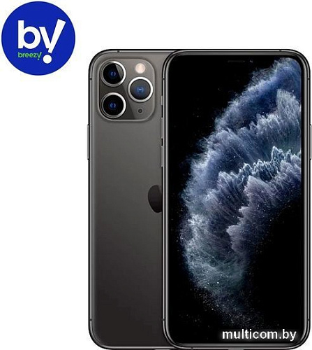 Смартфон Apple iPhone 11 Pro 64GB Воcстановленный by Breezy, грейд A (серый космос)