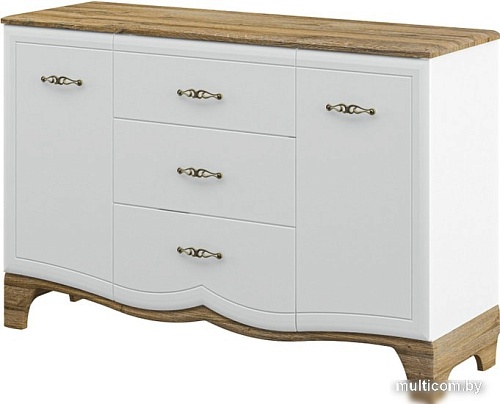 Комод Неман мебель Тиффани МН-041-10 (белый/прованс)