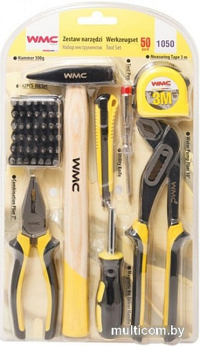 Универсальный набор инструментов WMC Tools 1050 (50 предметов)