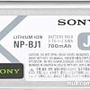 Аккумулятор Sony NP-BJ1